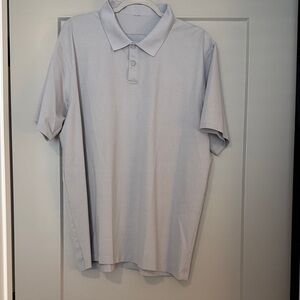 Lululemon Athletica Men's Gray Polo Shirt